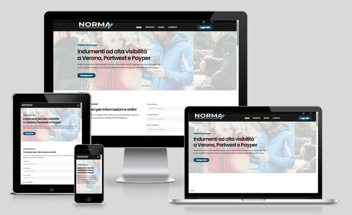 Visita il sito di NORMA Workwear (si apre in una nuova scheda)
