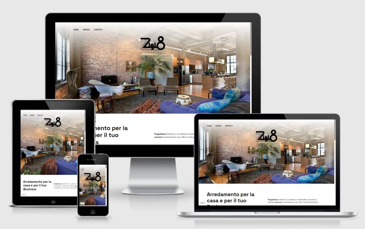 Home page del sito di Zigi8